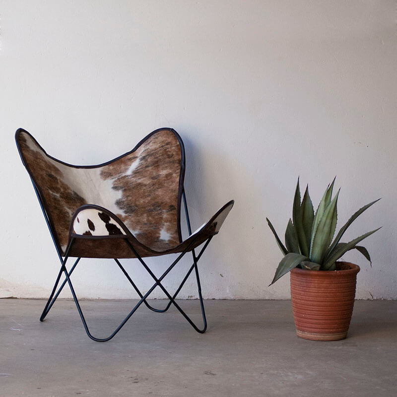 Nguni Butterfly Chair